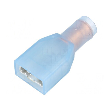 Terminal plat 6,3mm 0,8mm mamă pentru cablu 1,5÷2,5mm² - Crimpat | Electronic-mag.ro | Componente Electronice