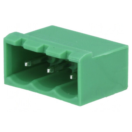 Regletă de conexiuni deconectabilă 5,08mm cu 3 piste, tip tată - soluție profesională pentru cablare electrica | Electronic-mag.