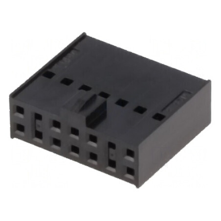 Conector cablu-placă mufă mamă C-Grid III 2,54mm 14 PIN - Componentă electronică de înaltă calitate | Electronic-mag.ro | Compon