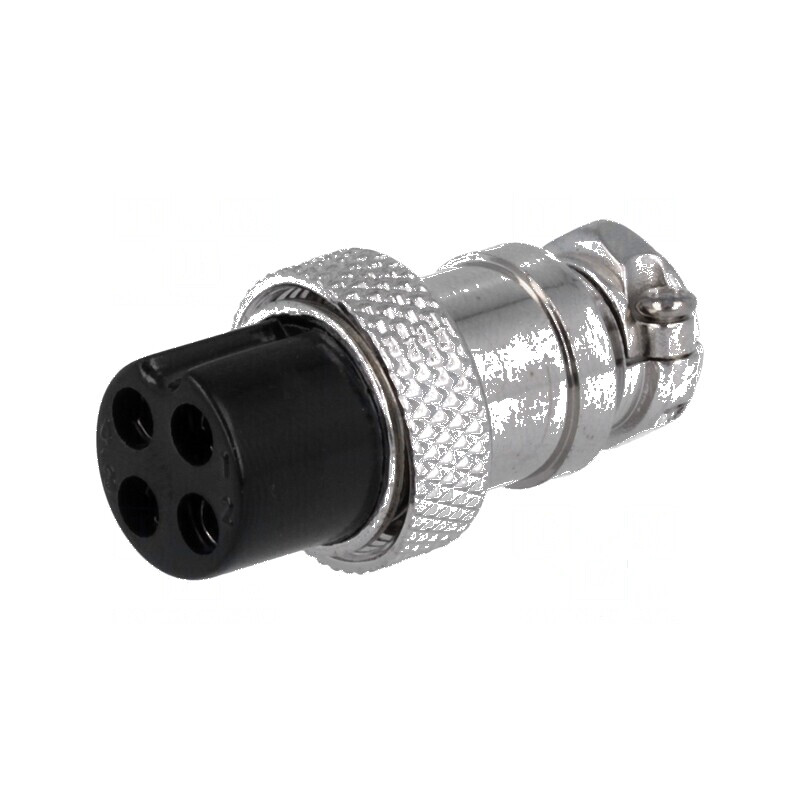 Conector Microfon Mufă Mamă PIN 4 Cablu Drept - Compatibilitate Profesională | Electronic-mag.ro | Componente Electronice