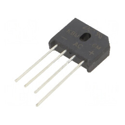 Punte Redresoare Monofazată Urmax 1kV 6A 150A - Componentă Electronică de Înaltă Performanță | Electronic-mag.ro | Componente El