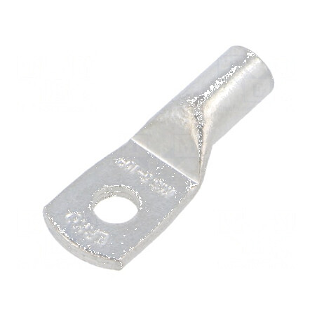 Vârf Inelar Tubular M5 10mm² Crimat pe Cablu Cositorit - Conector Electric Profesional | Electronic-mag.ro | Componente Electron