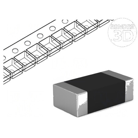 Condensator Tantal-Polimer Low ESR 100µF 6.3VDC A 1206 SMD - Componentă Electronică de Înaltă Performanță | Electronic-mag.ro | 