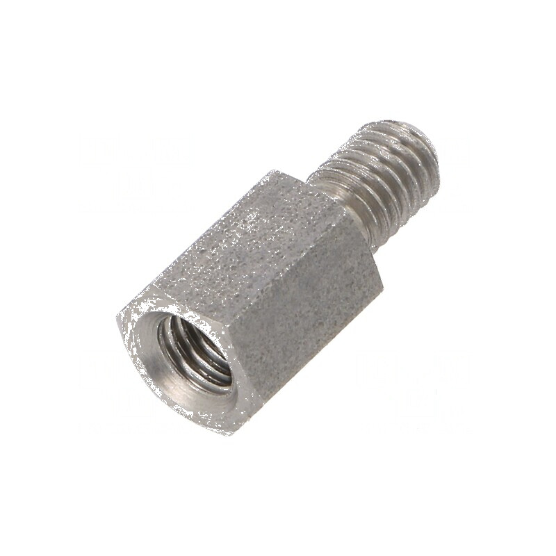 Piuliță Distanțieră Filetată 10mm M5 Intern și M5 Extern - Accesorii Montaj Profesional | Electronic-mag.ro | Componente Electro