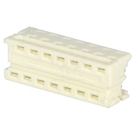 Conector cablu-placă mufă mamă 14 PIN 1,27 mm IDC PicoFlex - Componentă electronică de interconectare | Electronic-mag.ro | Comp