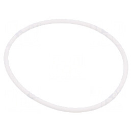 Garnitură O-ring din silicon, grosime 3mm, diametru interior 70mm, albă, rezistentă la temperaturi între -60 și 160°C | Electron