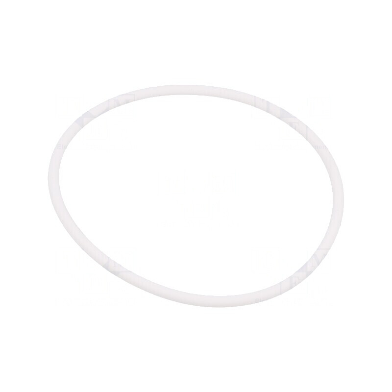 Garnitură O-ring din silicon, grosime 3mm, diametru interior 70mm, albă, rezistentă la temperaturi între -60 și 160°C | Electron