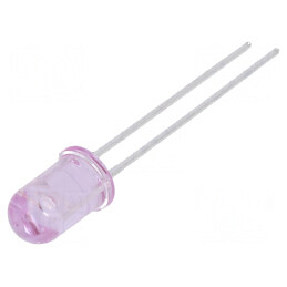 Emițător IR 5mm Difuză Violetă 25mW 30° λp Max: 890nm THT - Dispozitiv Optoelectronic Profesional | Electronic-mag.ro | Componen