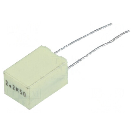 Condensator poliester 2.2uF 30VAC 50VDC 5mm ±10% THT R82 - Component electronic de înaltă calitate | Electronic-mag.ro | Compone
