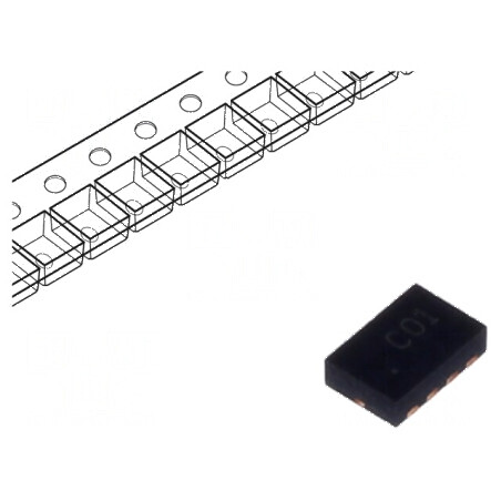 Tranzistor N/P-MOSFET Unipolar Pereche Complementară 30V/-30V - Componentă Electronică de Înaltă Performanță | Electronic-mag.ro