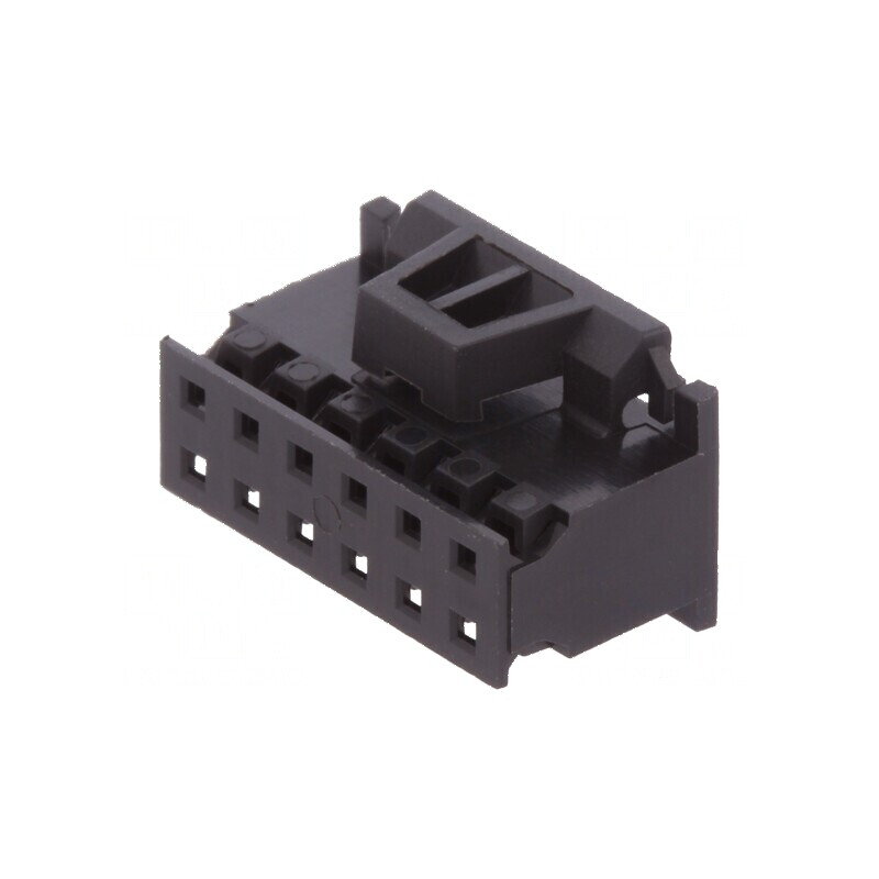 Conector cablu-placă mufă mamă Minitek PIN 12, Pas 2mm, Drept | Electronic-mag.ro | Componente Electronice