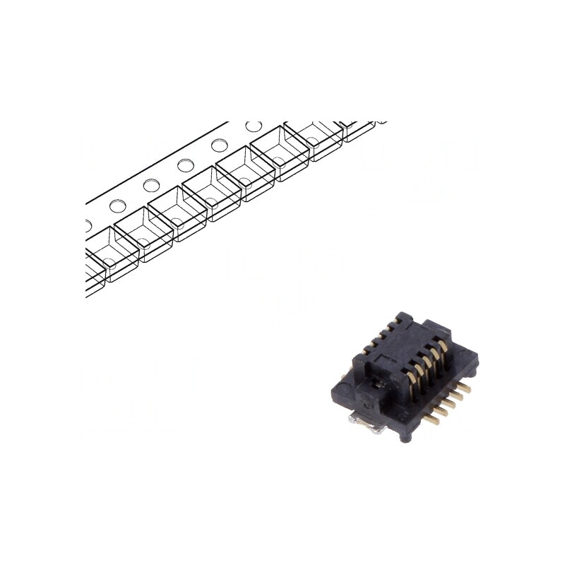 Conector PCB-PCB PIN 10, 0.5mm, H 2.15mm, BergStak, Temperaturi -40° până la 125°C | Electronic-mag.ro | Componente Electronice Conector PCB-PCB PIN 10, 0.5mm, H 2.15mm, BergStak, Temperaturi -40° până la 125°C | Electronic-mag.ro | Componente Electronice
