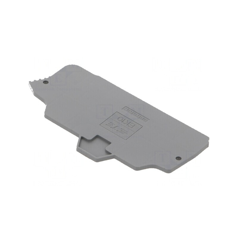 Capac final gri închis 2mm SNK, înălțime 80,47mm, rezistent la temperaturi între -55 și 110°C | Electronic-mag.ro | Componente E Capac final gri închis 2mm SNK, înălțime 80,47mm, rezistent la temperaturi între -55 și 110°C | Electronic-mag.ro | Componente E