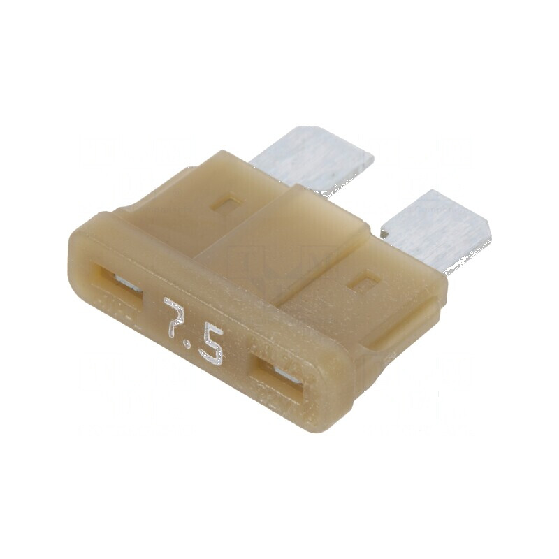 Siguranță auto 7,5A 32VDC, 19,3mm, aliaj de staniu - protecție electrică profesională | Electronic-mag.ro | Componente Electroni Siguranță auto 7,5A 32VDC, 19,3mm, aliaj de staniu - protecție electrică profesională | Electronic-mag.ro | Componente Electroni