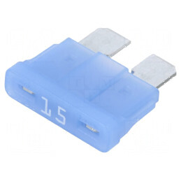 Siguranță auto 15A 32VDC, 19,3mm, aliaj de staniu - pentru protecție electrică eficientă | Electronic-mag.ro | Componente Electr