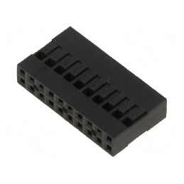 Conector şiruri pini mufă mamă 2,54mm 20 pini fără contacte - Componentă electronică profesională | Electronic-mag.ro | Componen