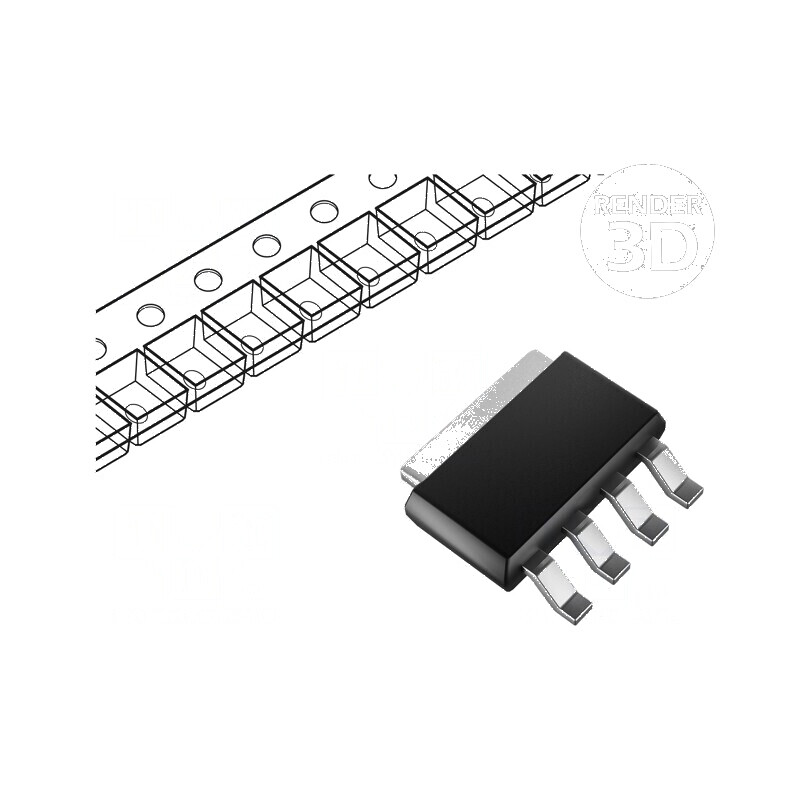 N-MOSFET Unipolar 80V, 23.1A, 131A Idm, 75W - Tranzistor de Putere pentru Aplicații Electronice | Electronic-mag.ro | Componente