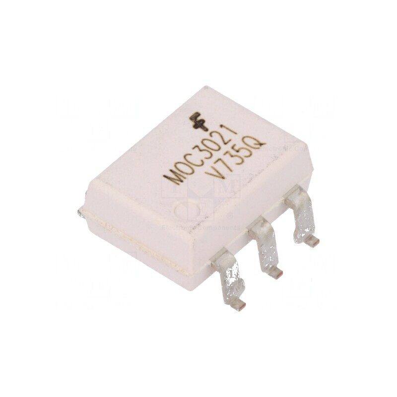 Optotriac 5,3kV Triac SMT6 - MOC302XM, Componentă Electronică pentru Controlul Tensiunii | Electronic-mag.ro | Componente Electr