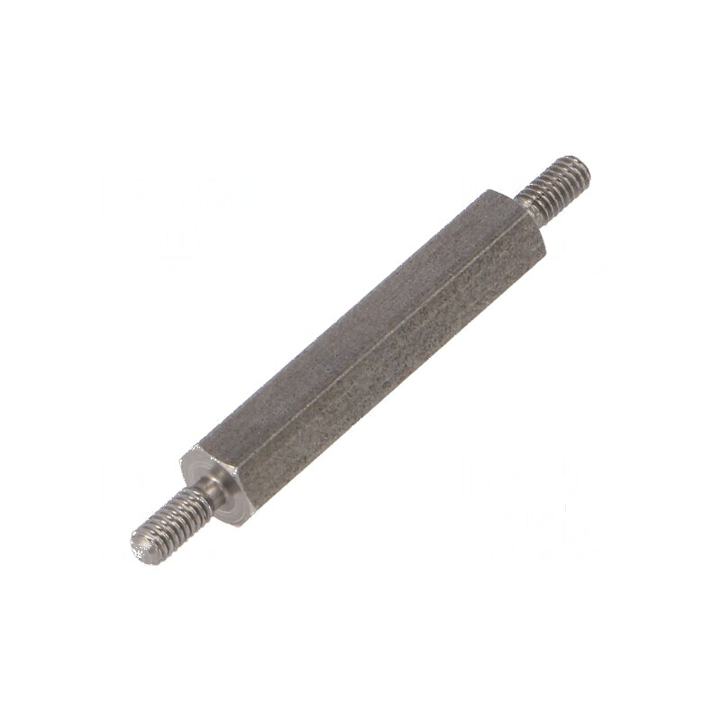 Piuliță Distanțieră Filetată Hexagonală 25mm, Filet Exterior M2.5 | Electronic-mag.ro | Componente Electronice