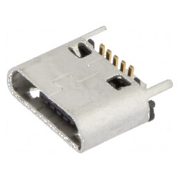 Conector USB B Micro Soclu SMT PIN 5 Verticale USB 2.0 1,8A - Componentă Electronică de Înaltă Calitate | Electronic-mag.ro | Co