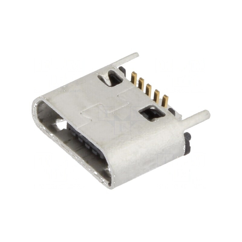 Conector USB B Micro Soclu SMT PIN 5 Verticale USB 2.0 1,8A - Componentă Electronică de Înaltă Calitate | Electronic-mag.ro | Co