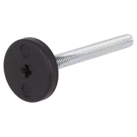 Picioruş rigid cu slot pentru şurubelniţă în cruce şi ax - Accesoriu de Montaj Profesional | Electronic-mag.ro | Componente Elec