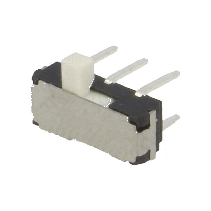 Comutator glisant DPDT 2 poziții 0,3A/6VDC ON-ON, 6 terminale THT | Electronic-mag.ro | Componente Electronice Comutator glisant DPDT 2 poziții 0,3A/6VDC ON-ON, 6 terminale THT | Electronic-mag.ro | Componente Electronice