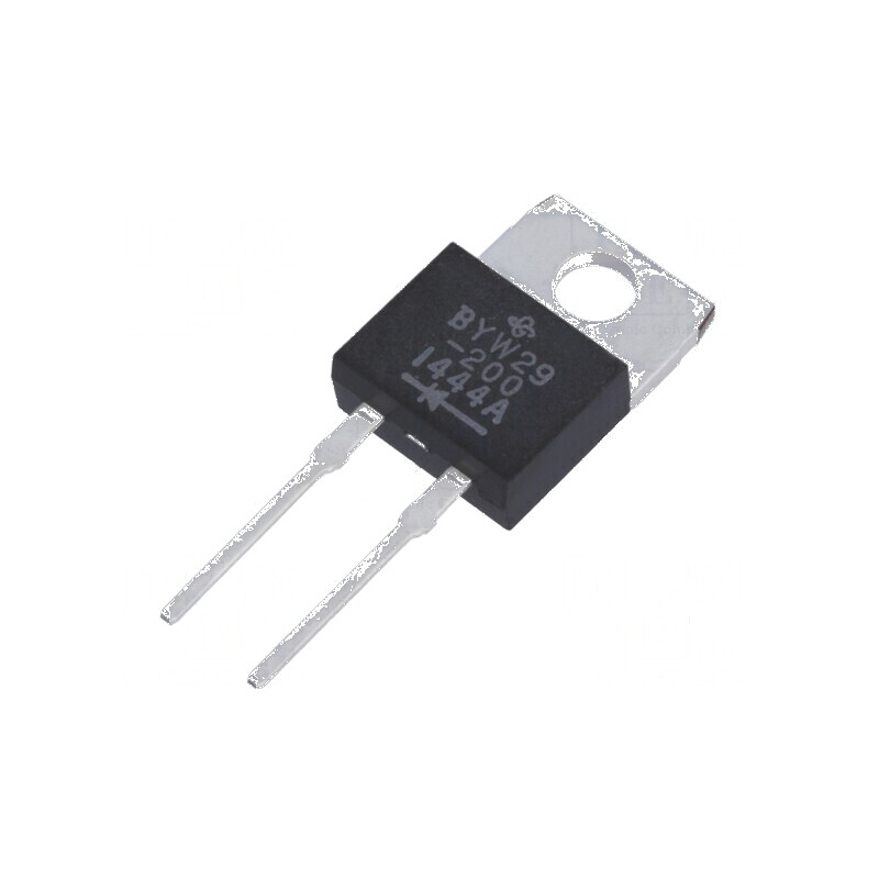 Diodă redresoare THT 200V 8A, tub Ifsm 100A, TO220AC, timp de recuperare 25ns | Electronic-mag.ro | Componente Electronice