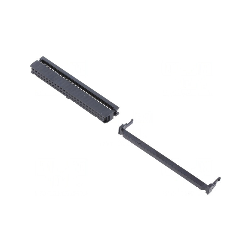 Conector IDC Mufă Mamă 50 PIN pentru Cablu Bandă 1,27mm - Soluție de Conectare Profesională | Electronic-mag.ro | Componente Ele