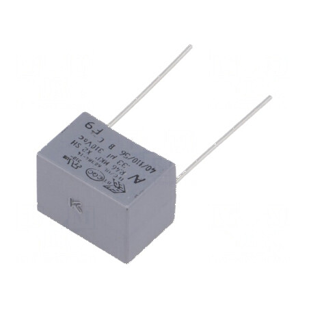 Condensator polipropilenă X2 R46 310V 330nF 18x13x12mm - Componentă electronică de calitate superioară | Electronic-mag.ro | Com
