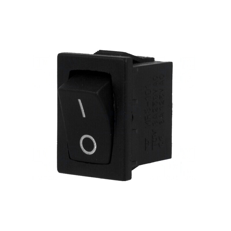 Rocker Switch SPST 2 ON-OFF 3A/250VAC Negru Fără 35mΩ - Interval de Temperatura -30° până la 80°C | Electronic-mag.ro | Componen Rocker Switch SPST 2 ON-OFF 3A/250VAC Negru Fără 35mΩ - Interval de Temperatura -30° până la 80°C | Electronic-mag.ro | Componen