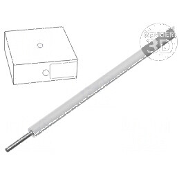 Cablu de Sârmă Cu Silicon Alb 1x0,75mm² - Temperaturi -60° până la 180°C, Tensiune 300V/500V | Electronic-mag.ro | Componente El