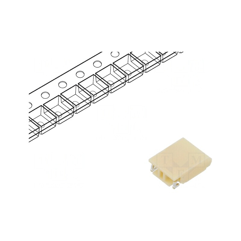 Conector cablu-placă BHS soclu tată orizontale PIN 2 3,5mm - Compatibilitate extinsă și performanță optimă | Electronic-mag.ro |