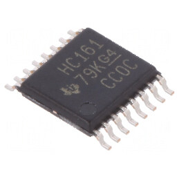 Contor Binar Digital 4 Bit Sincron SMD TSSOP16 HC 2÷6VDC - IC de Înaltă Performanță | Electronic-mag.ro | Componente Electronice