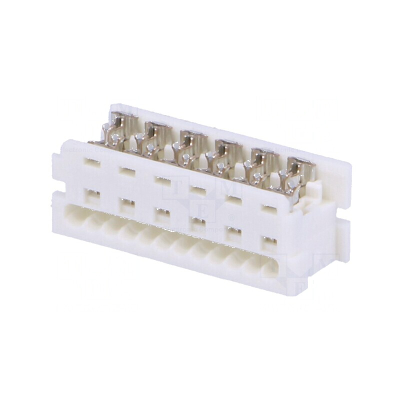Conector cablu-placă mufă mamă PIN 12, 1.27mm IDC PicoFlex - Soluție de conectare profesională | Electronic-mag.ro | Componente Conector cablu-placă mufă mamă PIN 12, 1.27mm IDC PicoFlex - Soluție de conectare profesională | Electronic-mag.ro | Componente