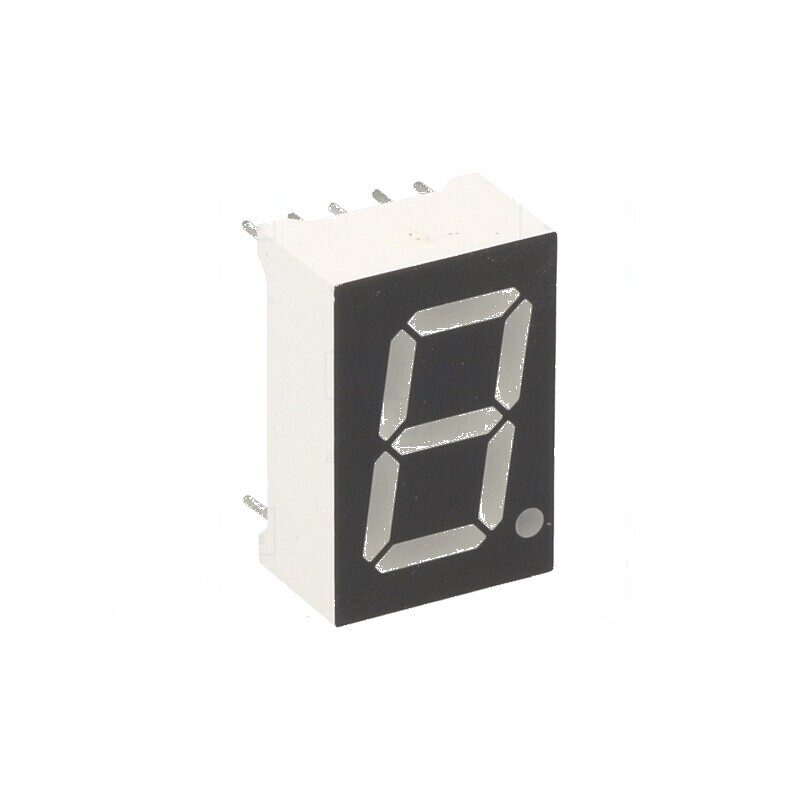 Afișaj LED 7 segmente 14,2mm 0,56" roșu 60mcd - Număr caracter 1 | Electronic-mag.ro | Componente Electronice Afișaj LED 7 segmente 14,2mm 0,56" roșu 60mcd - Număr caracter 1 | Electronic-mag.ro | Componente Electronice