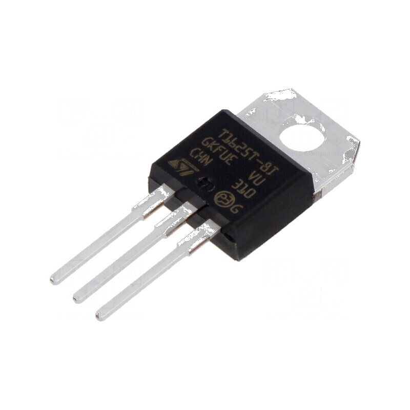 Triac 800V 16A TO220AB - Component Electronic pentru Controlul Puterii, Igt: 25mA, Ifsm: 126A | Electronic-mag.ro | Componente E