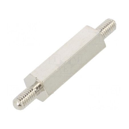 Piuliță Distanțieră Filetată Hexagonală 18mm, Filet Exterior M3 | Electronic-mag.ro | Componente Electronice