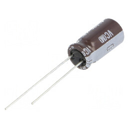 Condensator electrolitic THT 8,2μF 400VDC 3,5mm ±20% - Componentă electronică de înaltă calitate | Electronic-mag.ro | Component