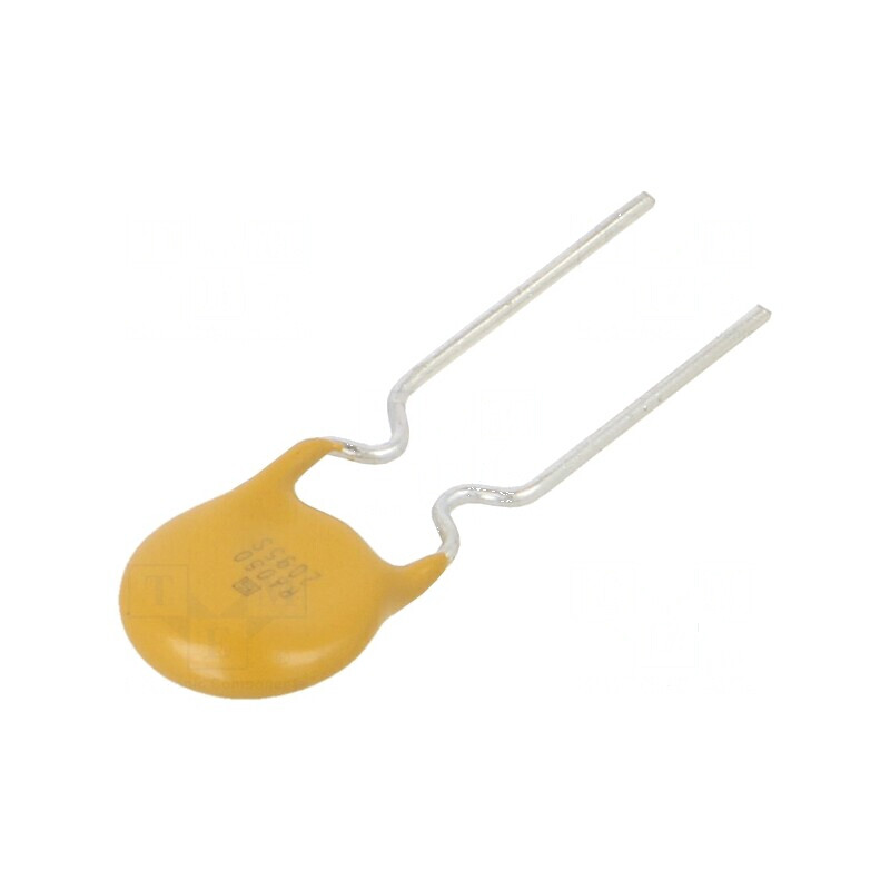 Siguranță Polimerică PTC 500mA 60VDC THT 7,9x3,1x13,7mm PFRA - Componente Electronice de Protecție | Electronic-mag.ro | Compone