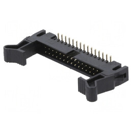 Conector IDC Soclu Tată 30 PIN Drept cu Ejector SMT 2mm - Componentă Electronică Profesională | Electronic-mag.ro | Componente E