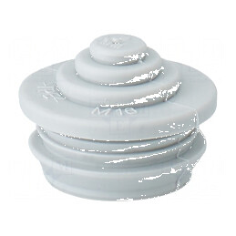 Manșon elastomer termoplastic TPE gri, rezistent la temperaturi -25÷35°C, dimensiuni 3,5÷12mm, standard de protecție IP55 | Elec