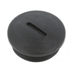 Capac de protecție M32 1,5 IP54 din poliamidă neagră V-N-FS, 11mm - accesoriu electric profesional | Electronic-mag.ro | Compone