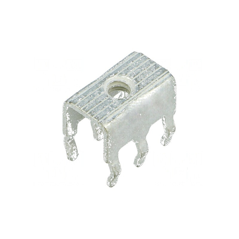 Terminal cu șurub THT, argintie - Conector profesional pentru aplicații electrice | Electronic-mag.ro | Componente Electronice