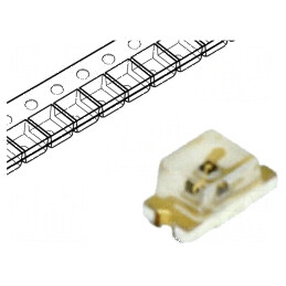 LED SMD 0603 Verde 71-450mcd 1,6x0,8x0,8mm 130° 2,8-3,6V - Lumină Eficientă pentru Proiecte Electronice | Electronic-mag.ro | Co