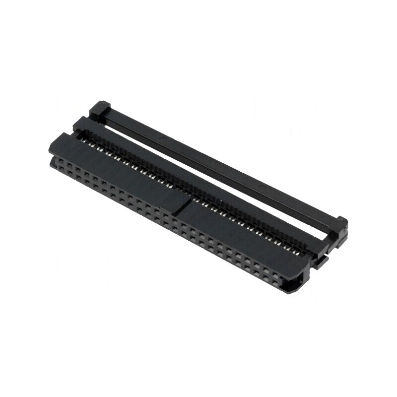 Conector IDC Mufă Mamă 50 PIN pentru Cablu Bandă 1mm - Componente Electronice Profesionale | Electronic-mag.ro | Componente Elec