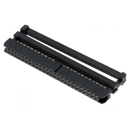 Conector IDC Mufă Mamă 50 PIN pentru Cablu Bandă 1mm - Componente Electronice Profesionale | Electronic-mag.ro | Componente Elec