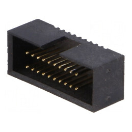Conector IDC Soclu Tată PIN 20 Drept THT Gold Flash - Componentă Electronică Profesională | Electronic-mag.ro | Componente Elect