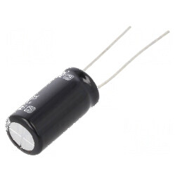 Condensator Electrolitic THT 10uF 450VDC Ø10x20mm ±20% 8000h - Componentă Electronică de Înaltă Performanță | Electronic-mag.ro 