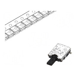 Comutator cu Senzor Poz 2 SPST 0,01A/5VDC cu Terminale Drepte 500mΩ | Electronic-mag.ro | Componente Electronice